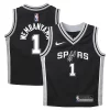 Gorgeous Victor Wembanyama San Antonio Spurs Nike Toddler Swingman Player Jersey Icon Edition Black per gli appassionati