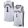 Fantastico Prestigioso Victor Wembanyama San Antonio Spurs Nike Unisex Swingman Jersey Association Edition White per gli appassionati