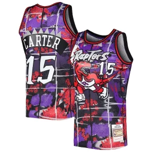Lussuoso Accattivante Splendido Vince Carter Toronto Raptors 1998/99 Hardwood Classics Lunar New Year Swingman Jersey Purple per gli appassionati