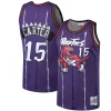 Magnifico Trendy Vince Carter Toronto Raptors 1998/99 Hardwood Classics Swingman Jersey Purple/White per gli appassionati