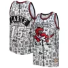 Moderno Vince Carter Toronto Raptors 1998/99 Swingman Jersey White per gli appassionati