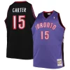 Fascinante Vince Carter Toronto Raptors Big & Tall 1999/00 Hardwood Classics Swingman Jersey Purple/White per gli appassionati