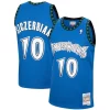 Fantastico Attraente Fascinante Wally Szczerbiak Minnesota Timberwolves 2001/02 Hardwood Classics Swingman Jersey Blue per gli appassionati