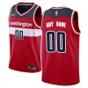 Comodo Washington Wizards Nike Swingman Custom Jersey Red Icon Edition per gli appassionati