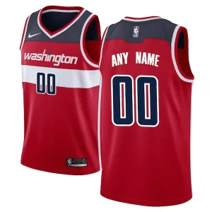 Comodo Washington Wizards Nike Swingman Custom Jersey Red Icon Edition per gli appassionati
