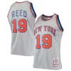Classico Willis Reed New York Knicks 75th Anniversary 1969/70 Hardwood Classics Swingman Jersey Silver per gli appassionati