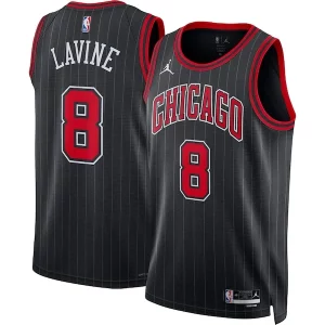 Classico Zach LaVine Chicago Bulls Jordan Brand Unisex Swingman Jersey Statement Edition Black per gli appassionati