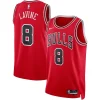 Trendy Pratico Zach LaVine Chicago Bulls Nike Unisex Swingman Jersey Icon Edition Red/White per gli appassionati