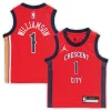 Attraente Sofisticato Zion Williamson New Orleans Pelicans Jordan Brand Preschool 2022/23 Replica Jersey Statement Edition Red per gli appassionati
