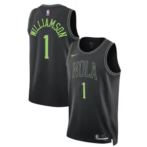 Attraente Sofisticato Zion Williamson New Orleans Pelicans Nike Unisex 2023/24 Swingman Jersey Black City Edition per gli appassionati
