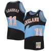 Cool Resistente Zydrunas Ilgauskas Cleveland Cavaliers Hardwood Classics Swingman Jersey Black per gli appassionati
